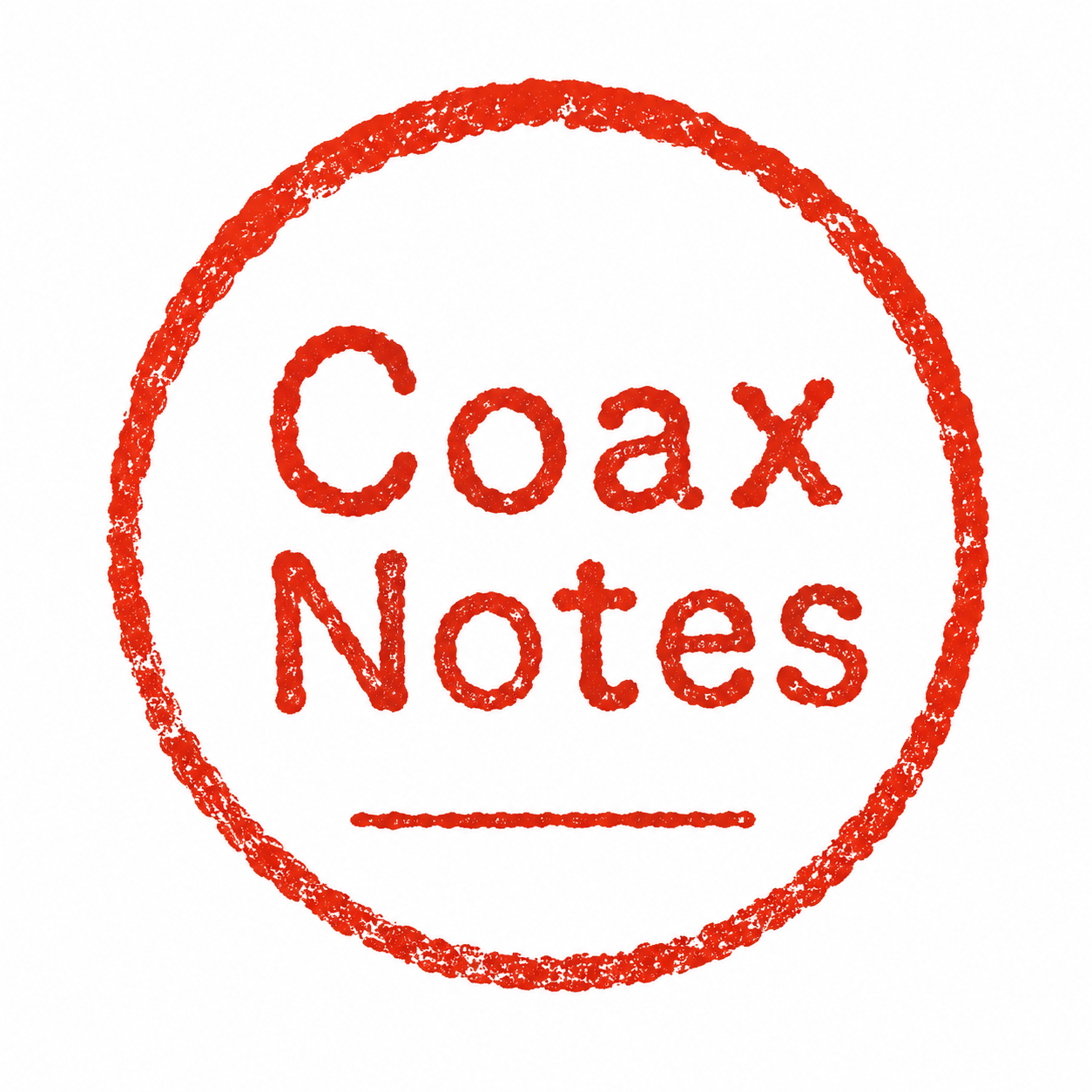 CoaxNotes